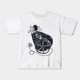 Kaboom Circus Illustration Kids T-Shirt